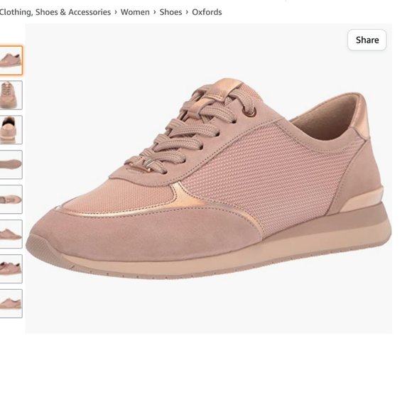 Naturalizer Shoes - Naturalizer rose peach holo running shoes size 10